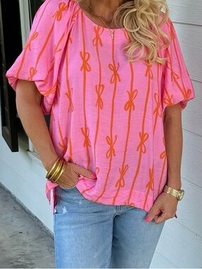 UMGEE - Pink Ribbon Top - M